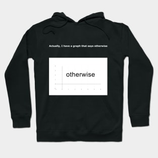 I have a graph that says otherwise Hoodie